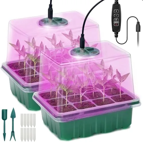 Idealife Seed Starter Tray with Grow Light and Timer