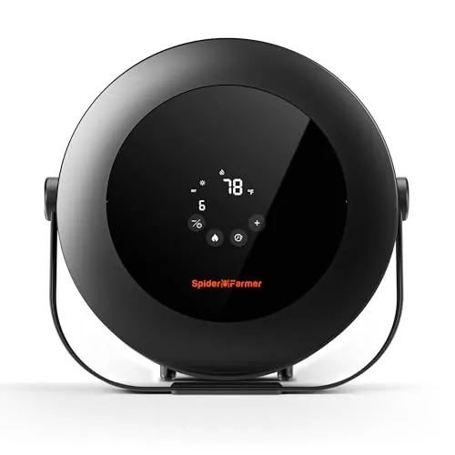Spider Farmer 530W Grow Tent Heater with Smart Temp Control