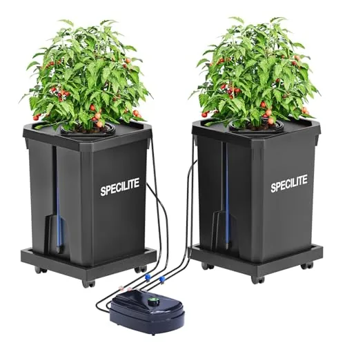 SPECILITE DWC 2-Bucket Drip Hydroponic System 7-Gal