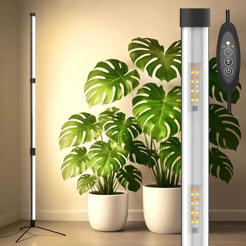 SANSI T10 144-LED Full Spectrum Standing Grow Light