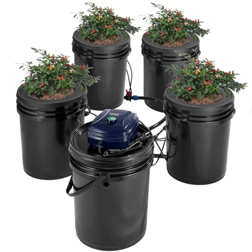 VEVOR RDWC 4-Bucket Deep Water Culture Grow System