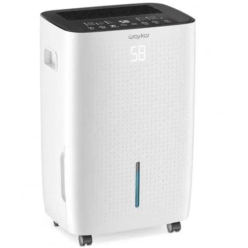 Waykar 145-Pint Commercial Dehumidifier with Built-In Pump
