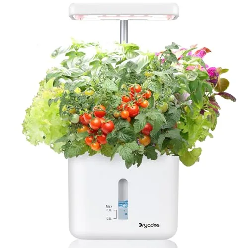 DRYADES Smart Soil Indoor Planter with 17W LED Light
