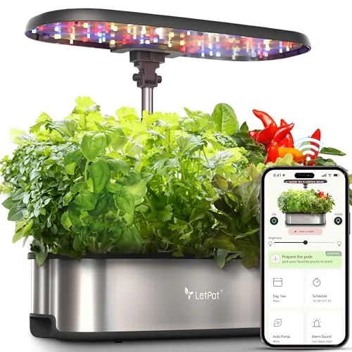 LETPOT LPH-SE 12-Pod WiFi Smart Hydroponic Garden