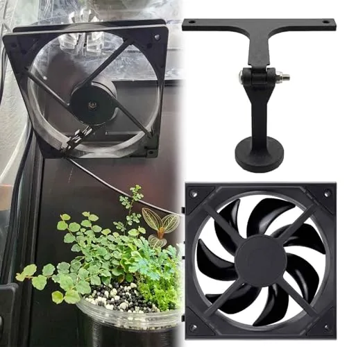 uiwgbq Magnetic Fan Kit for IKEA Milsbo 120/80mm