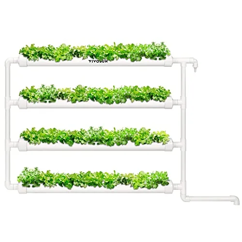 VIVOSUN 36-Site Wall-Mount NFT Hydroponic Grow Kit
