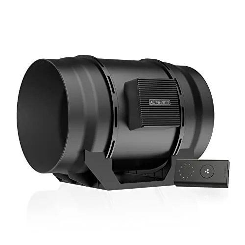 AC Infinity CLOUDLINE A8 8-Inch Quiet EC Motor Fan