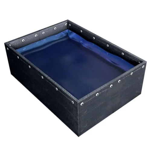 Generic Foldable PVC Canvas Fish Pond Water Tank