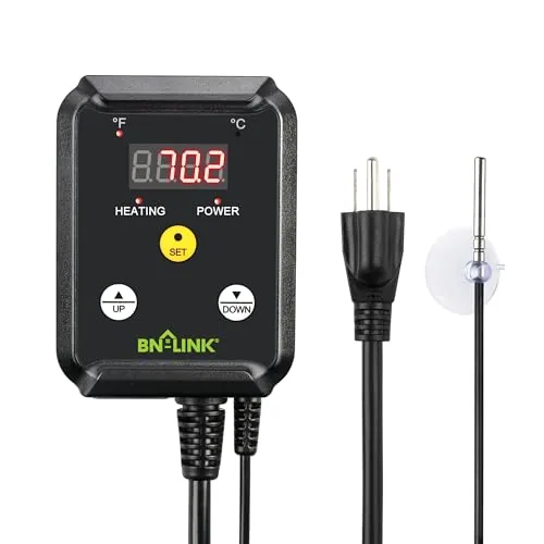 BN-LINK Reptile and Seedling Heat Mat Thermostat 1000W