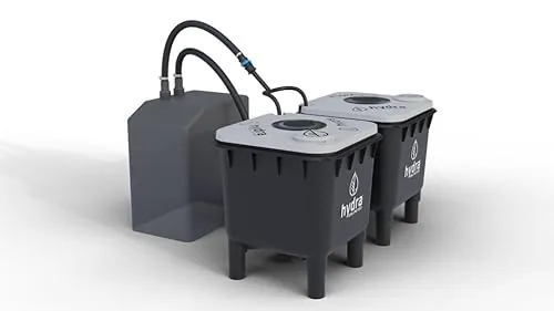 Hydra Unlimited HydraMax 2-Bucket Chiller-Ready RDWC System