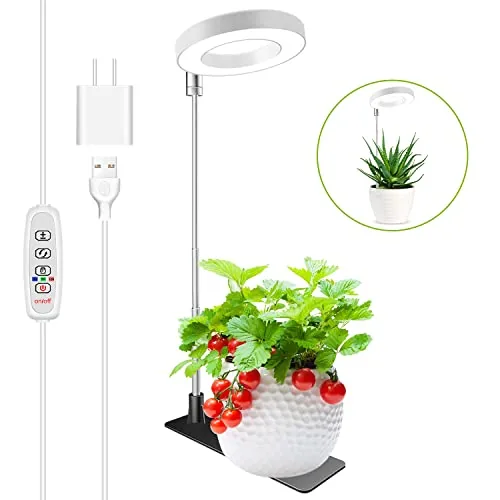Kullsinss Halo Grow Light with Adjustable Stand
