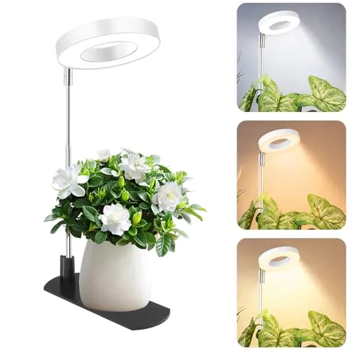 LBW Grow Light Adjustable Height Full Spectrum Timer