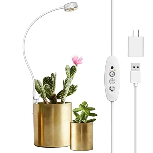 SANSI Ceramic LED Clip Grow Light 5W Full Spectrum