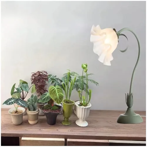 TheOneGrow Tabletop Grow Light Flower-Shaped Desktop Lamp