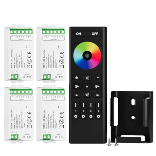 BTF-LIGHTING RC03RFB 4-Zone RGBW RF Remote Kit