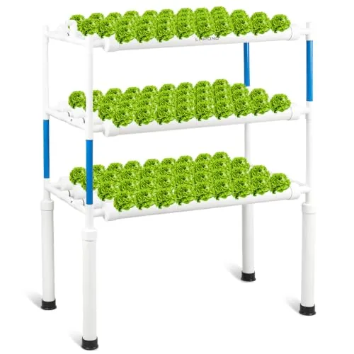 LAPOND 108-Site 3-Layer NFT Hydroponic Growing System