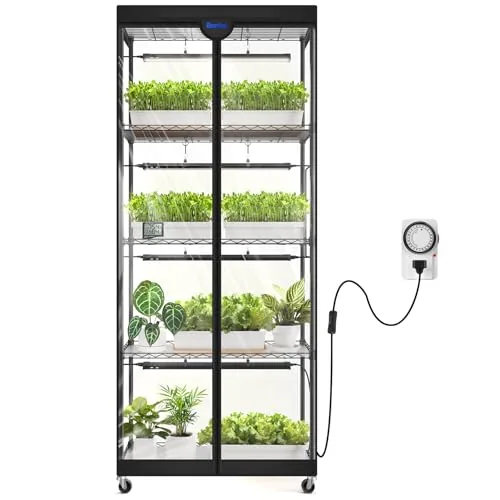 Barrina LP750 5-Tier Indoor Greenhouse with 140W Grow Light
