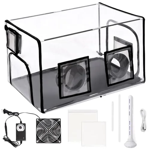 InnovifyHub Mushroom Grow Tent with Humidifier and Fan