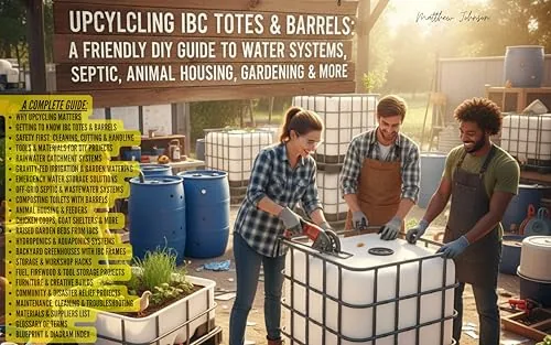 IBC Tote & Barrel Upcycling DIY Guide
