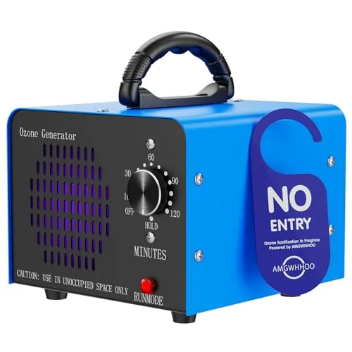 Amgwhhoo Ozone Generator 160,000mg/h 7,000 Sq Ft Odor Eliminator