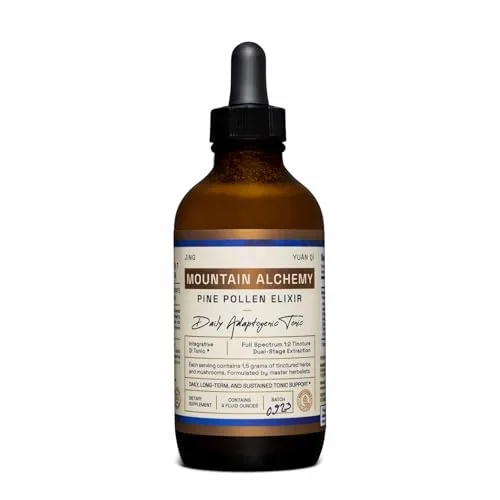 RAW Forest Foods Pine Pollen Elixir Tincture 4 fl oz