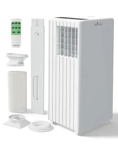 Garvee 8000 BTU Portable AC with Dehumidifier and Fan