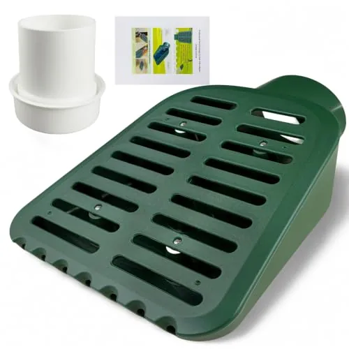 YeahSir 4in Grate Yard Drain Kit with SCH 40 Adapter