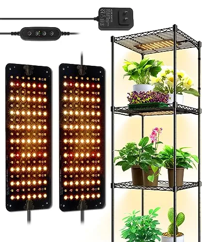 Barrina 20W Full Spectrum Grow Light Panel 2-Pack