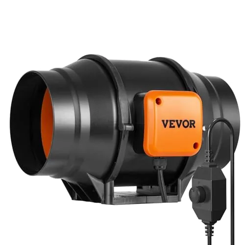 VEVOR 6-Inch Inline Duct Fan 400 CFM Variable Speed