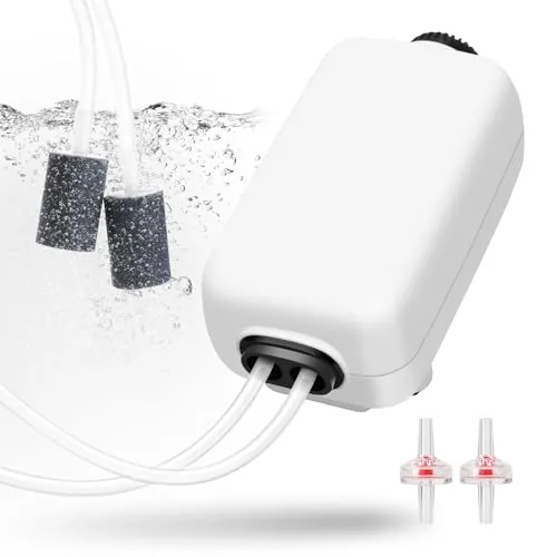 AQUANEAT Dual-Outlet Air Pump for 100-Gal Tanks