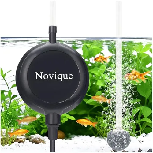 Novique Nano Air Pump 1.5W Ultra-Quiet for 1-15 Gal