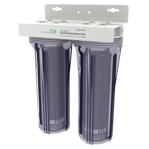 Aquatic Life Double Canister DI Resin RO Add-On