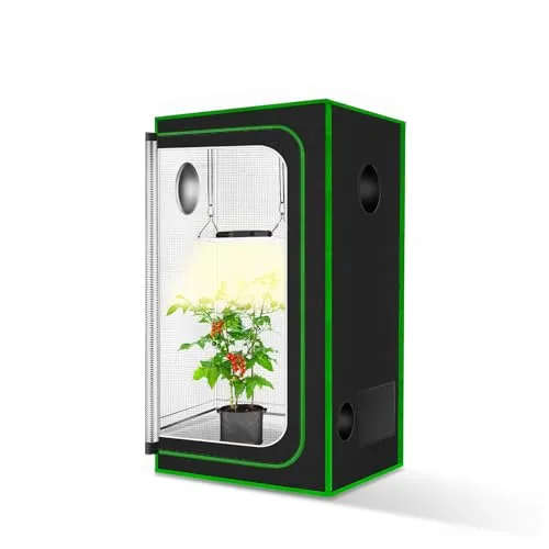 MELONFARM 18x18x36 Grow Tent with Mylar Lining