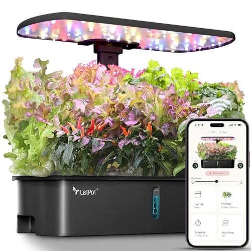 LETPOT LPH-Air 10-Pod WiFi Hydroponic Garden System