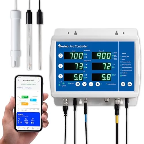 Bluelab Pro Controller Wi-Fi Automated pH EC Monitor