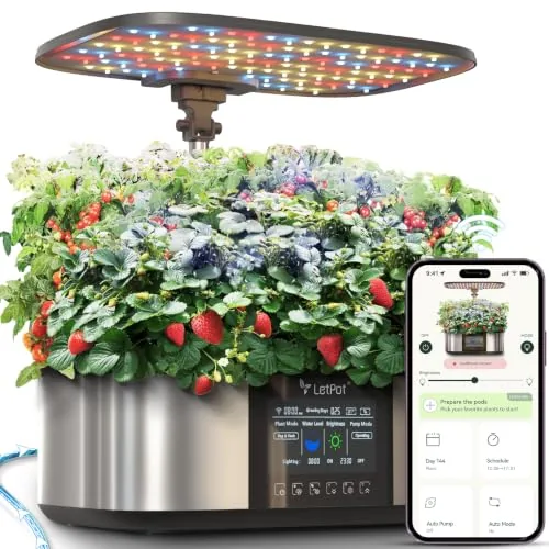 LETPOT LPH-Max 21-Pod Smart Hydroponic Garden WiFi