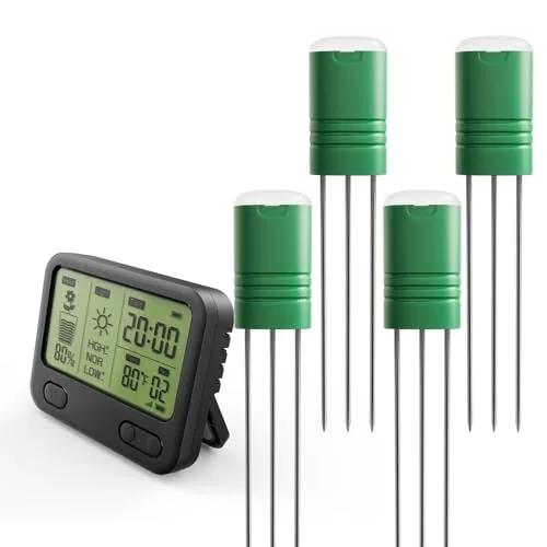 NexusLab Wireless Soil Meter 3-Probe TDR 12-Zone
