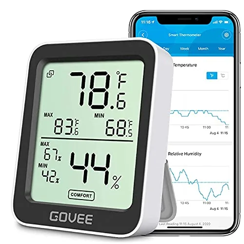 Govee H5075 Bluetooth Hygrometer Thermometer with App