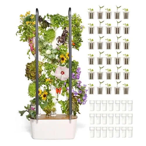 Gardyn Home 4 Vertical Hydroponics System 30-Plant Kit