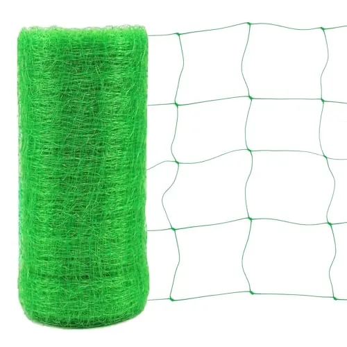 Toolazy Trellis Netting 47x328ft UV-Stabilized Green Mesh
