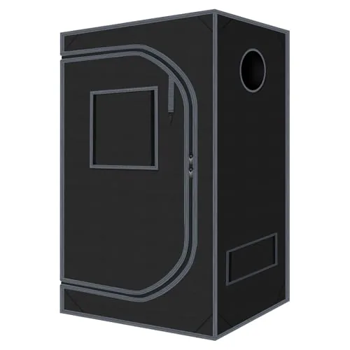 Zazzy 24x36x60 Grow Tent 600D Mylar Indoor