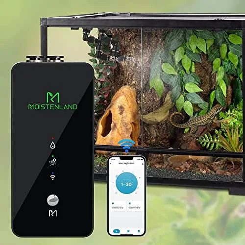 Moistenland WiFi Reptile Misting System with 2 Nozzles