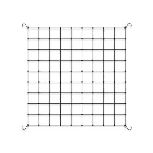 AC Infinity 3x3 Elastic Trellis Net with Steel Hooks