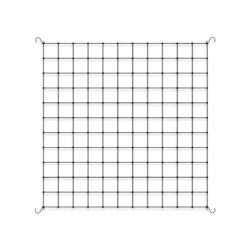 AC Infinity 4x4 Elastic Trellis Net with Steel Hooks
