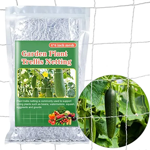 Sukh Polyester Trellis Netting 5x15ft 6-inch Mesh