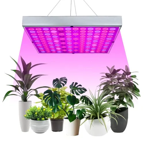 Juhefa 144-LED Full Spectrum Grow Panel 9.9x9.9in