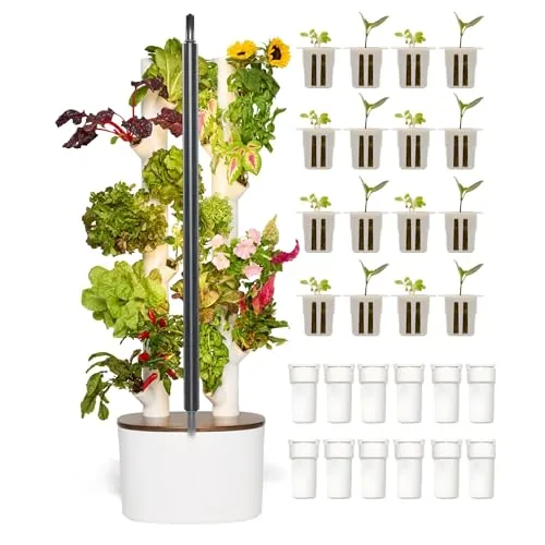 Gardyn Studio 1 Hydroponic Tower with AI Coaching
