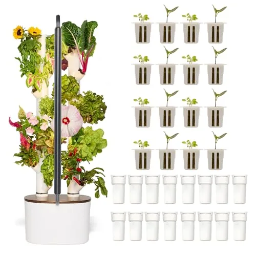 Gardyn Studio 2 Smart Hydroponic Tower, 16-Plant Capacity
