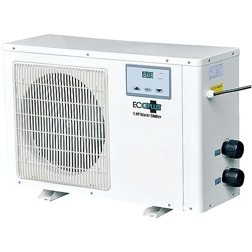 EcoPlus 1/2HP Commercial Water Chiller Titanium Exchanger