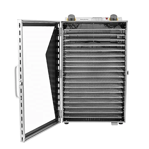 KEARIXM 18-Tray 600W Stainless Steel Food Dehydrator
